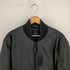 ウノピュウノウグァーレトレ 1 piu 1 uguale 3 BLACK MILITARY BY YOSHIMASA HOSHIBA MA-1 FLIGHT JACKET メンズ V