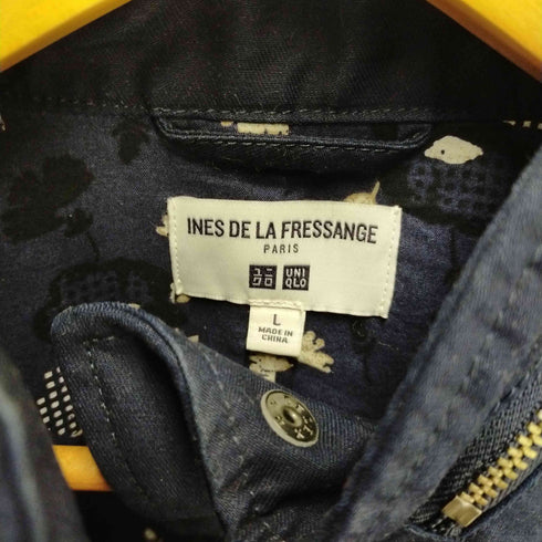 ユニクロイネスドラフレサンジュ UNIQLO INES DE LA FRESSANGE ミリタリージャケット レディース L