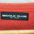 ニコルクラブフォーメン NICOLE CLUB FOR MEN フロントプリント クルーネックスウェット メンズ