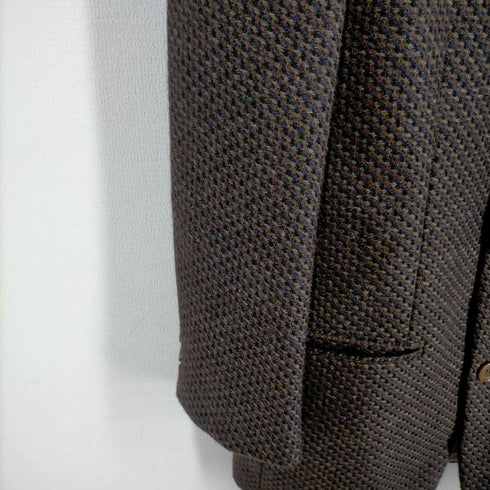 ミッソーニ MISSONI イタリア製 2B ツイードテーラードジャケット メンズ
