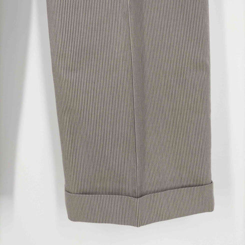 マックスマーラウィークエンド MAX MARA WEEKEND イタリア製 ストライプ ハイウエストパンツ レディース JPN:42