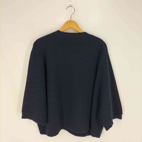 アクネストゥディオズ ACNE STUDIOS ミックスカラー 五分袖 クロップドローゲージウールニット レディース import:S