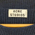 アクネストゥディオズ ACNE STUDIOS ミックスカラー 五分袖 クロップドローゲージウールニット レディース import:S