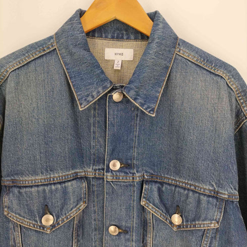 ハイク HYKE DENIM JACKET TYPE3 BIG FIT デニムジャケット レディース JPN:2