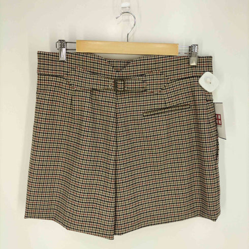 クロエ Chloe スロバキア製 千鳥格子 チェック ショートパンツ レディース EUR:38
