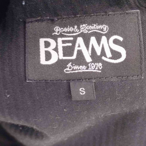ビームス BEAMS ジップアップ フライフロントウールジャケット メンズ JPN:S
