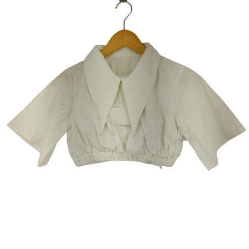 メルトザレディ Melt the lady bat collar short blouse レディース FREE