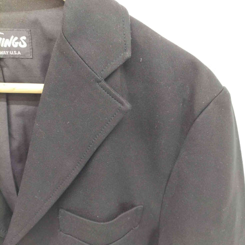 ワイルドシングス WILDTHINGS 4WAY STRETCH ZIP JAKET テーラードジャケット メンズ import:M