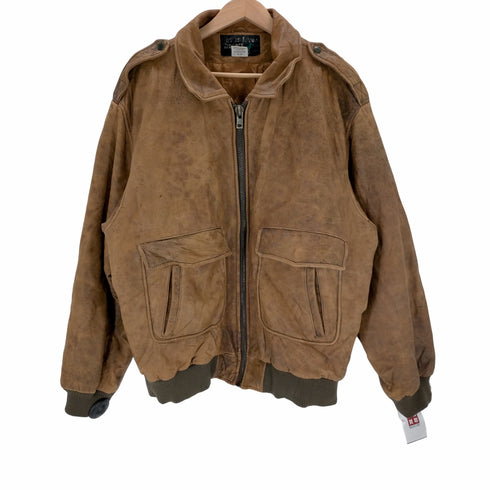 James River Traders 80-90S レザーフライトジャケット メンズ JPN:XL