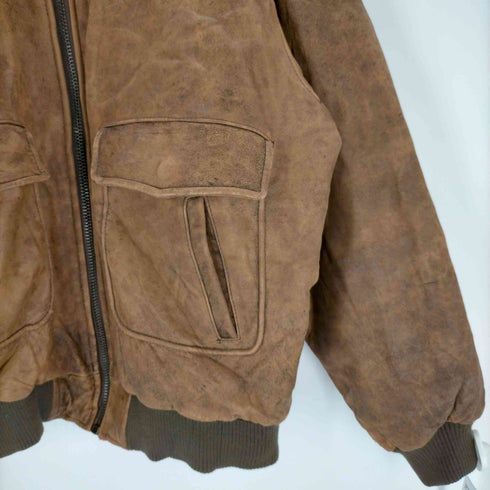 James River Traders 80-90S レザーフライトジャケット メンズ JPN:XL