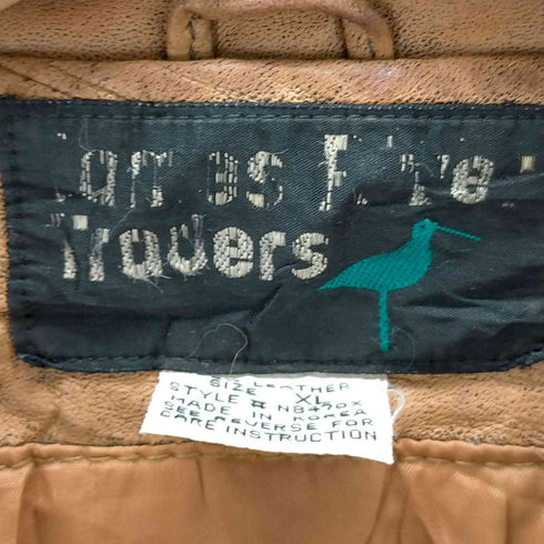 James River Traders 80-90S レザーフライトジャケット メンズ JPN:XL