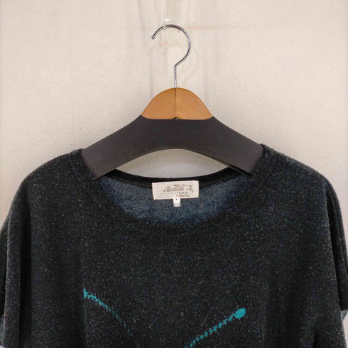 バナナリパブリック BANANA REPUBLIC バタフライ柄 ノースリーブニット レディース import:L