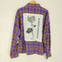 レジェンダ LEGENDA バックデザイン ローズ L/S チェック シャツ メンズ FREE