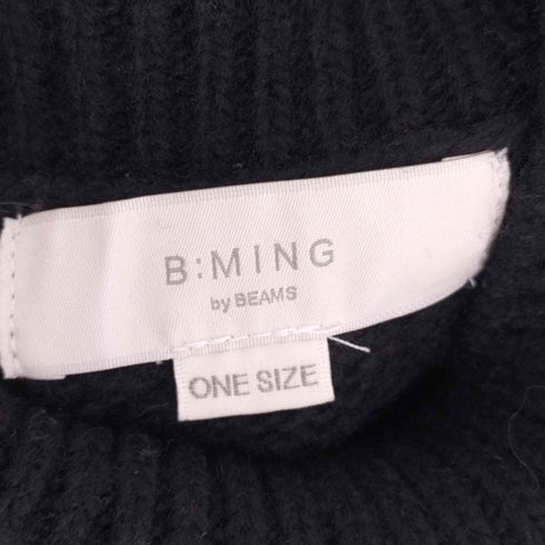 ビーミングバイビームス B:MING by BEAMS オーガニックコットン リサイクルポリエステル ニットベスト レディース ONE SIZE