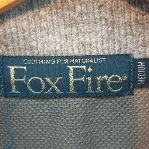 フォックスファイヤー Fox Fire ハーフジップ モックネックプルオーバー メンズ import:M