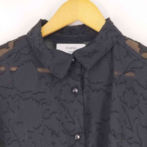 ジュエティ jouetie フラワーシースルー L/S ブラウス レディース JPN:M