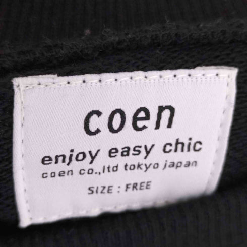 コーエン coen スウェット×カーゴドッキングワンピース レディース FREE