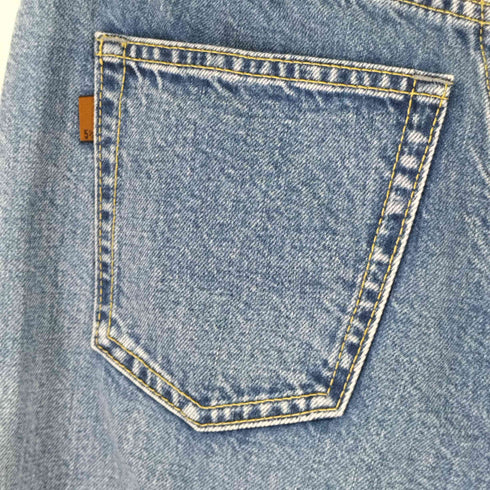 スピックアンドスパン Spick and Span ワイドバギー デニムパンツ レディース US:26-27
