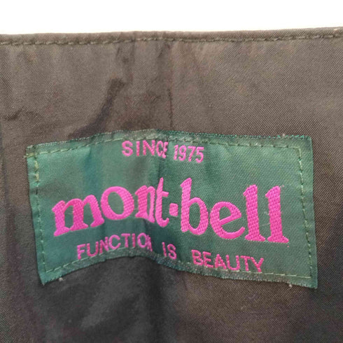 モンベル mont bell 90S Thinsulate レインビブパンツ メンズ