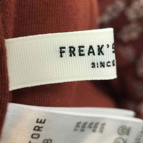 フリークスストア FREAKS STORE フラワーストレッチパンツ レディース FREE