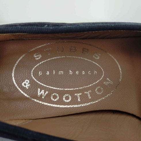 stubbs&wootton ドクロ刺繍 オペラパンプス シューズ レディース 5