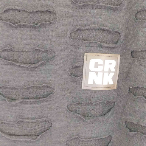 クランク CRANK ダメージ加工レーヨンカットソー レディース