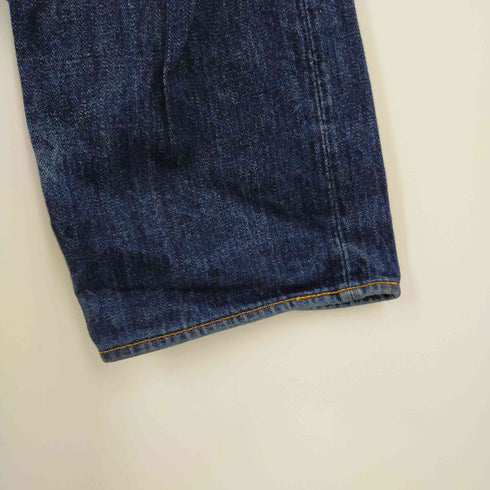 エヴィス EVISU Lot 2001 No.2 ビッグカモメ ボタンフライ インディゴデニム メンズ 30x35