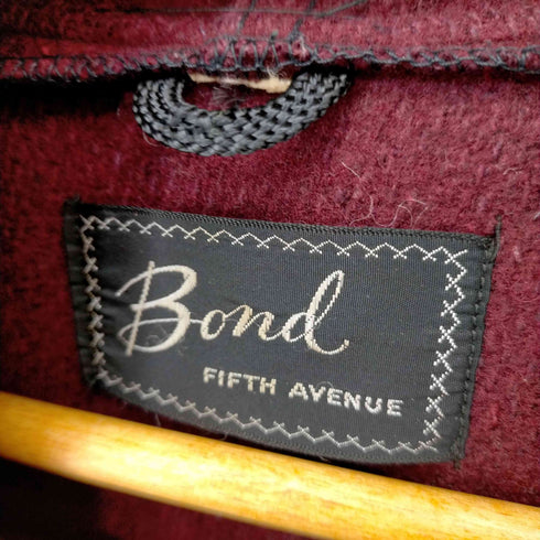 BOND FIFTH AVENUE 60S TALONジップ フーディーフラップポケット ラグランコート メンズ