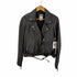 ザラ ZARA シープレザーライダースジャケット レディース import:L