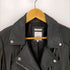 ザラ ZARA シープレザーライダースジャケット レディース import:L