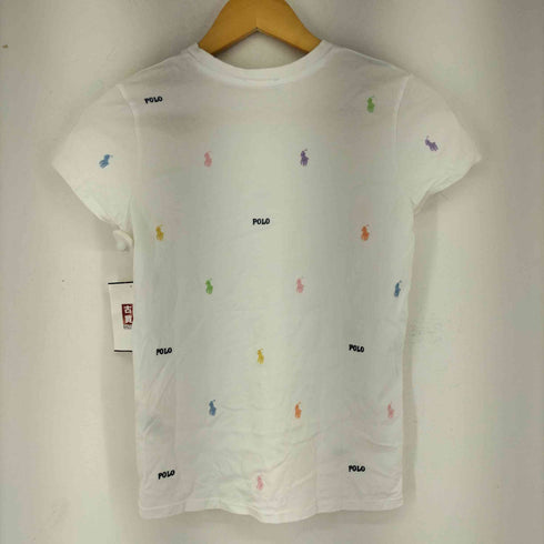 ポロラルフローレン POLO RALPH LAUREN ロゴ刺繍クルーネックTシャツ レディース JPN:XS