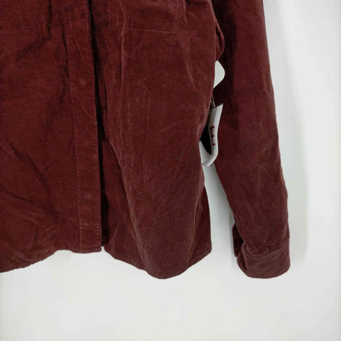 エディーバウアー Eddie Bauer フード付き コーデュロイシャツ メンズ PL