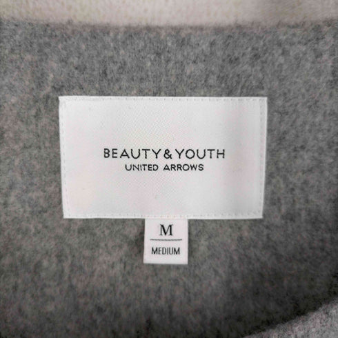ビューティーアンドユースユナイテッドアローズ BEAUTY & YOUTH UNITED ARROWS ビーバーノーカラーコート レディース JPN:M
