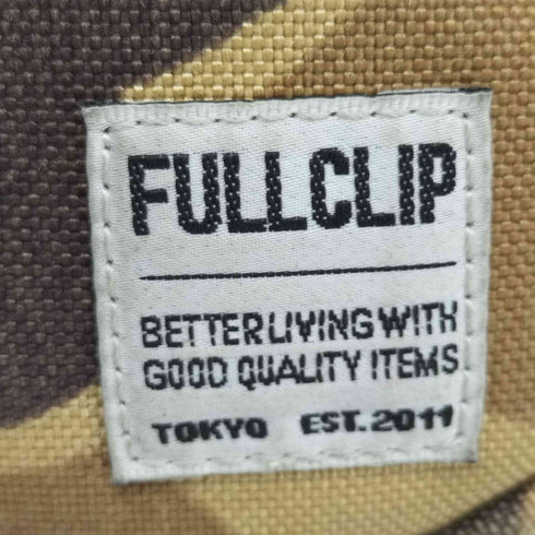 フルクリップ FULLCLIP カモフラ メッセンジャーバッグ メンズ