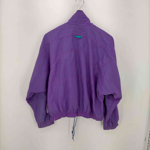 ナイキ NIKE 90S 白タグ スウォッシュロゴ ナイロン トラックジャケット レディース JPN:M