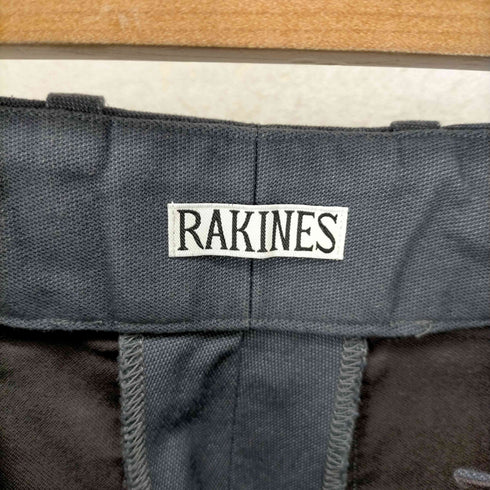 ラキネス RAKINES フロントタックワイドスラックス メンズ JPN:2