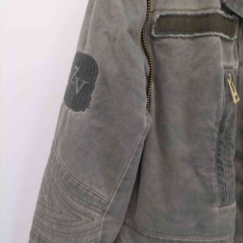 ザディグ エ ヴォルテール ZADIG&VOLTAIRE 刺繍デザイン ミリタリージャケット レディース