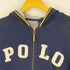 ポロバイラルフローレン Polo by RALPH LAUREN 90S フロントロゴ刺繍ジップパーカー メンズ JPN:L