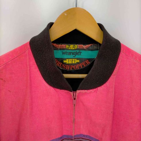ラングラー Wrangler 90S BRUSHPOPPER ネイティブ柄 ジップアップブルゾン メンズ JPN:XL
