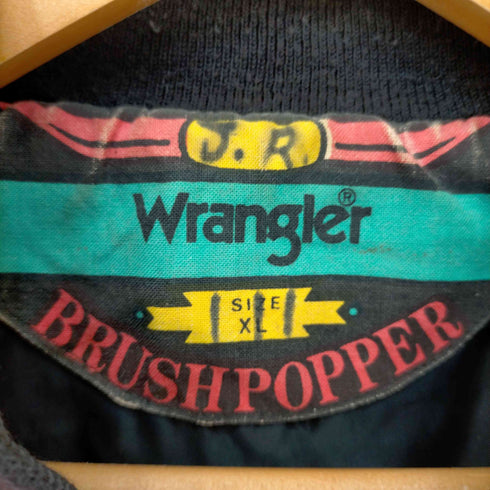 ラングラー Wrangler 90S BRUSHPOPPER ネイティブ柄 ジップアップブルゾン メンズ JPN:XL