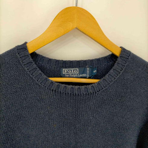ポロバイラルフローレン Polo by RALPH LAUREN 90S ポニー刺繍 コットンニット メンズ M/M