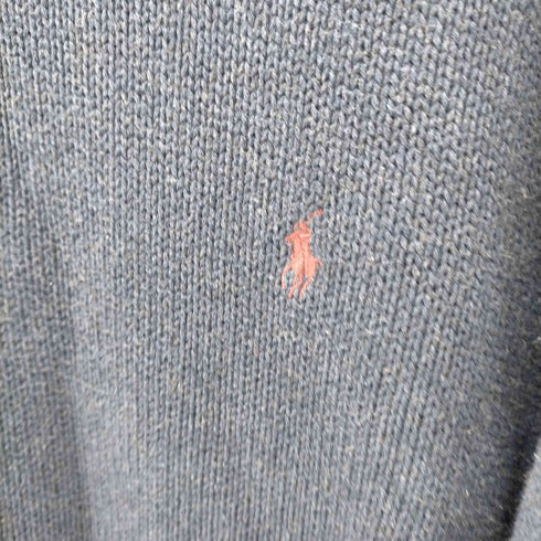ポロバイラルフローレン Polo by RALPH LAUREN 90S ポニー刺繍 コットンニット メンズ M/M