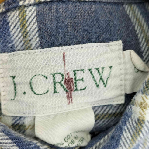 ジェイクルー J.CREW 巨人タグ チェックネルシャツ メンズ JPN:S