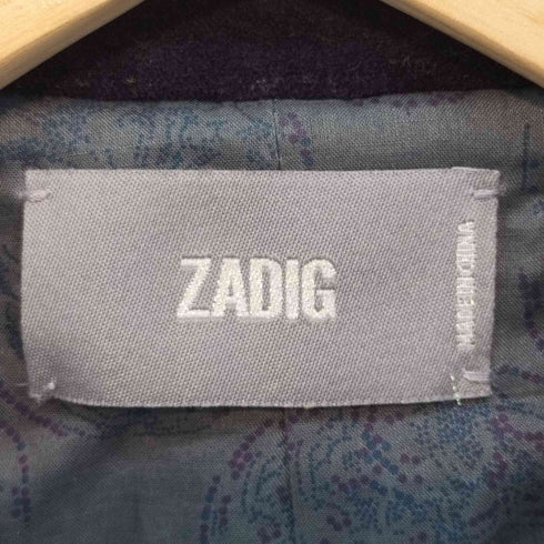 ザディグエヴォルテール Zadig & Voltaire 1Bボタン シングルテーラードジャケット レディース JPN:38