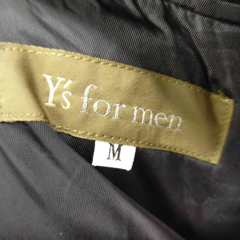 ワイズフォーメン Ys for men ウールギャバジン 3B テーラード フラップポケットパンツ セットアップ メンズ M