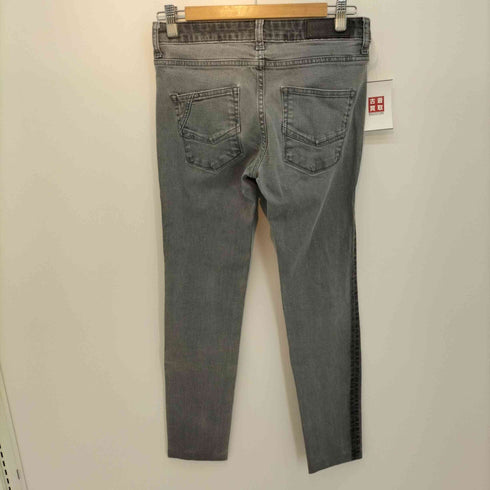 ザディグ エ ヴォルテール ZADIG&VOLTAIRE スタッツ付き テーパードデニムパンツ レディース US:26-27