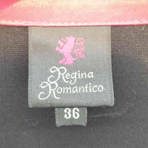 REGINA ROMANTICO レオパード切替 ダブルライダースジャケット レディース JPN:36