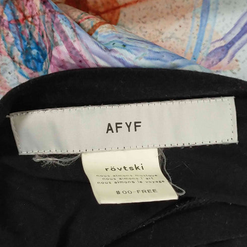 エーエフワイエフ AFYF ビッグシルエットカットソー メンズ FREE