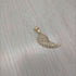 angel wing pendant 10K ASK フェザー ストーン ペンダントトップ メンズ