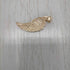 angel wing pendant 10K ASK フェザー ストーン ペンダントトップ メンズ